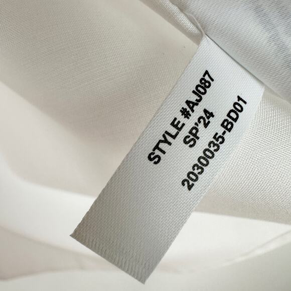 J.Crew Boys Ludlow Premium Fine Cotton Dress Shirt Button Up White Size 10 NWT - Picture 8 of 10